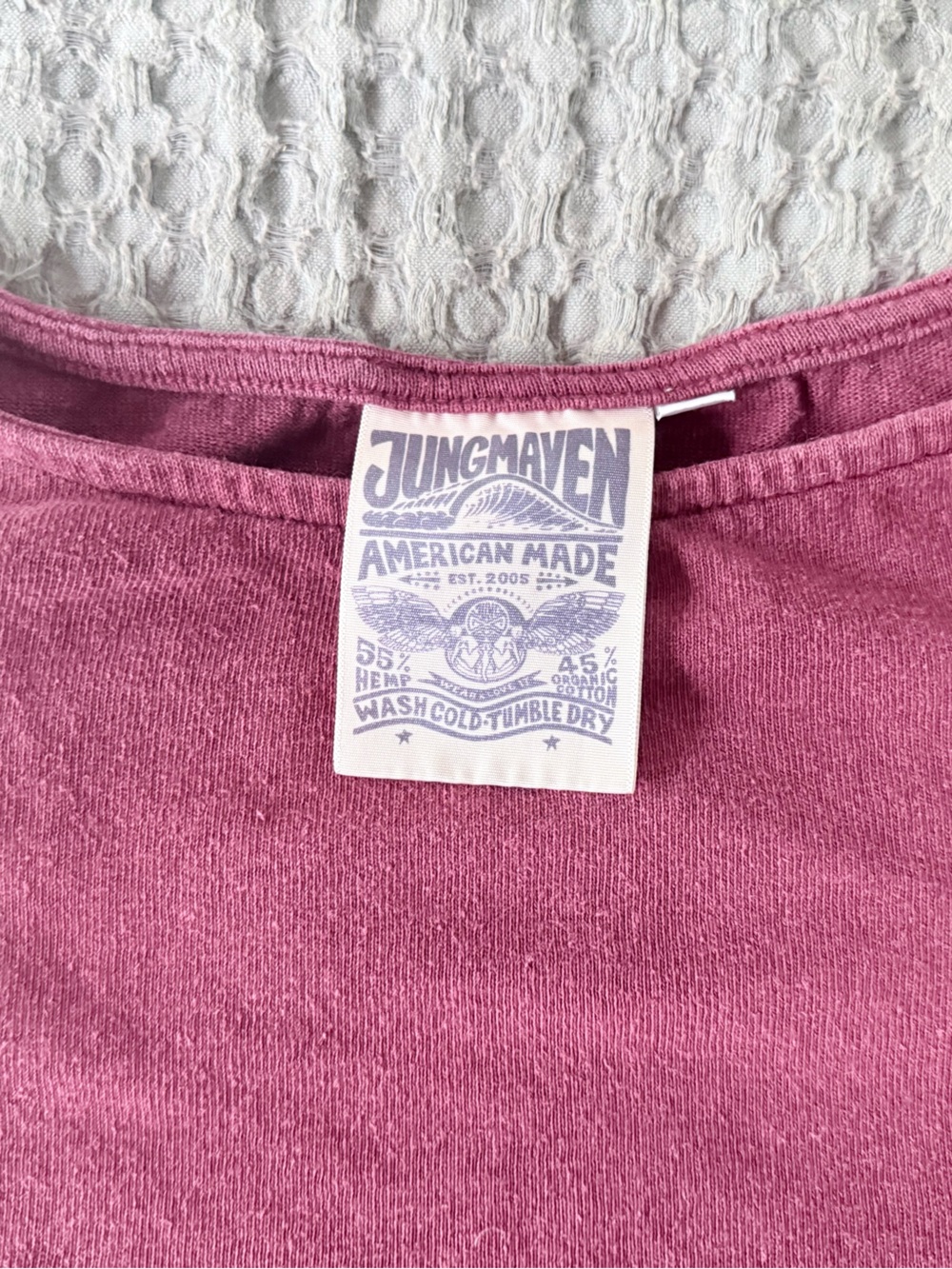 Jungmaven Taos Hemp Blend Women’s Tee